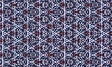 Soyut, Ajrakh Deseni, blok baskı deseni, batik baskı deseni, arkaplan dijital baskı tekstili