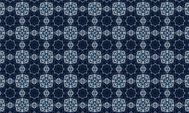 Soyut geometrik şekilli kusursuz desen