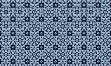 soyut renkli çiçekler ile Seamless Modeli