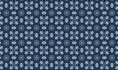 raster illustration. seamless pattern with abstract shapes.