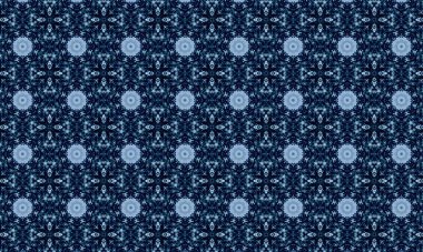 Soyut geometrik şekilli kusursuz desen