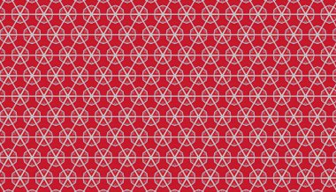 Geometrik şekilli kusursuz desen. vektör illüstrasyonu