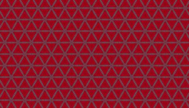 Geometrik şekilli kusursuz desen. vektör illüstrasyonu