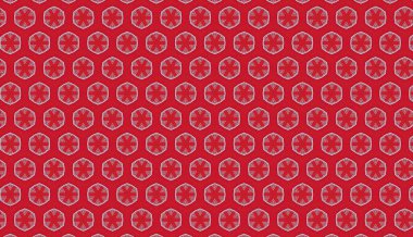 Bir sürü dairesi olan kusursuz bir düzen. vektör illüstrasyonu