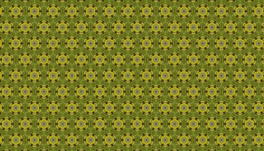 Raster Illustrasyon. Çiçeklerle kusursuz desen.