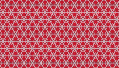 Geometrik şekilli kusursuz desen. vektör illüstrasyonu