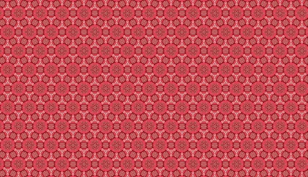 Raster Illustrasyon. Soyut çiçek süsüyle kusursuz desen.