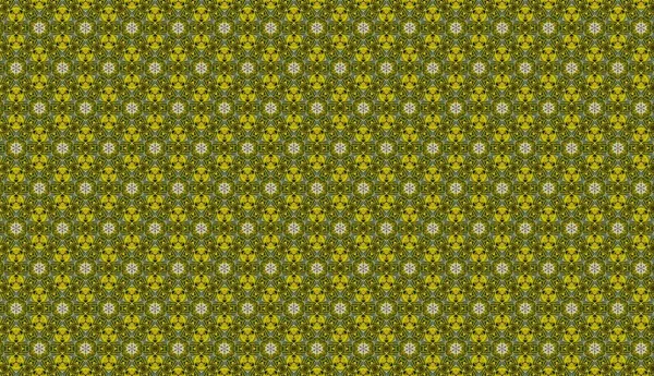 Raster Illustrasyon. Çiçeklerle kusursuz desen.