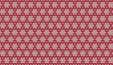 Raster Illustrasyon. güzel çiçek deseni.