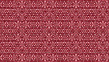 Raster Illustrasyon. Çiçeklerle kusursuz desen.