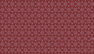 Raster Illustrasyon. Çiçek süsü ile kusursuz desen.