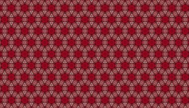 Kırmızı ve beyaz çiçekli soyut arkaplan