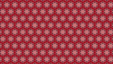 Raster Illustrasyon. Çiçeklerle kusursuz desen.