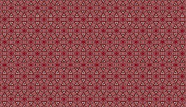 raster illustration. seamless pattern with floral motifs.