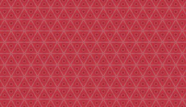 Geometrik şekilli kusursuz desen, vektör illüstrasyonu