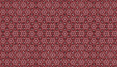 Soyut geometrik şekilli kusursuz desen. vektör illüstrasyonu