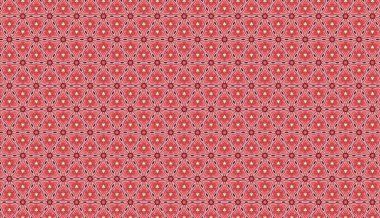 Raster Illustrasyon. Çiçeklerle kusursuz desen.