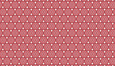 Raster Illustrasyon. Çiçeklerle kusursuz desen.