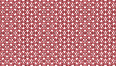 Geometrik şekilli kusursuz desen vektör çizimi