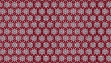 altıgen deseninin soyut arkaplanı