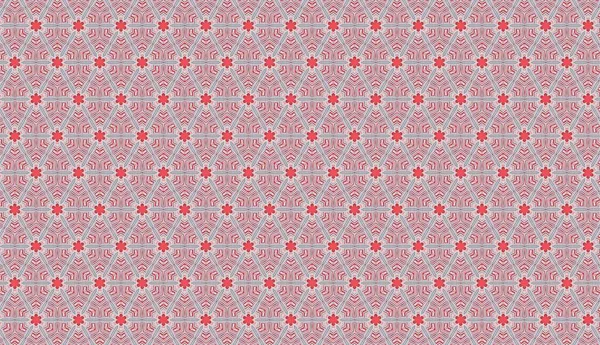 Soyut çiçeklerle kusursuz desen