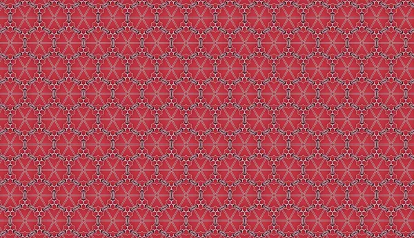 Raster Illustrasyon. Soyut çiçeklerle kusursuz desen.