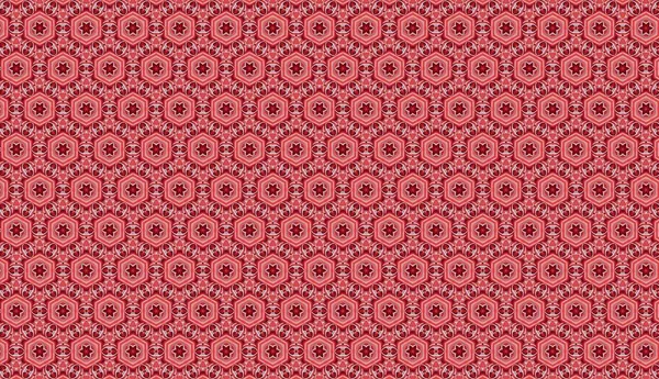 Raster Illustrasyon. Soyut çiçek süsüyle kusursuz desen.