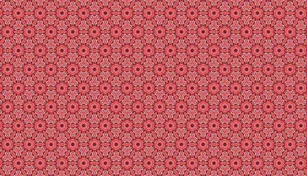 Raster Illustrasyon. Soyut çiçeklerle kusursuz desen.