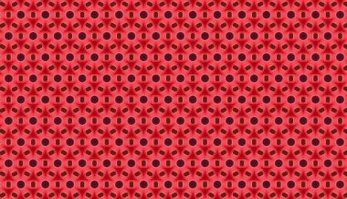 Kırmızı noktalı soyut arkaplan