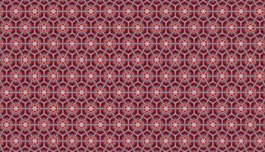 Farklı şekillerde mükemmel bir karışım desenine sahip soyut bir arkaplan