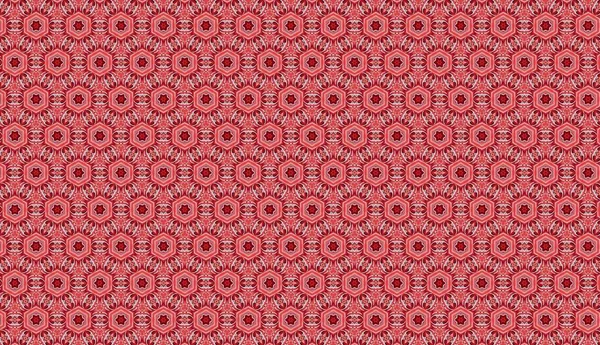 Raster Illustrasyon. Soyut çiçek süsüyle kusursuz desen.