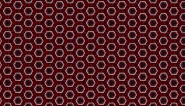 Altıgen desenli soyut arkaplan