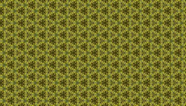 Raster Illustrasyon. Çiçeklerle kusursuz desen.