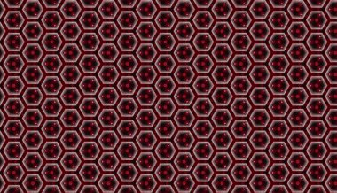 Altıgen desenli soyut arkaplan