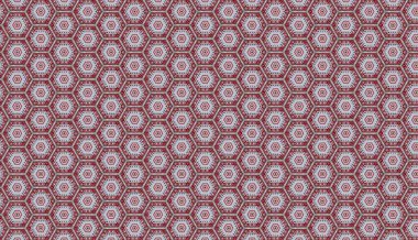 soyut renkli altıgen kare geometrik dikişsiz desen simetrik kaleydoskop moda, tasarım