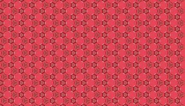 Geometrik şekilli kusursuz desen vektör çizimi