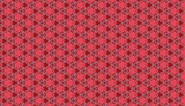 Geometrik şekilli kusursuz desen, vektör illüstrasyonu