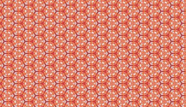 Geometrik şekilli kusursuz desen vektör çizimi