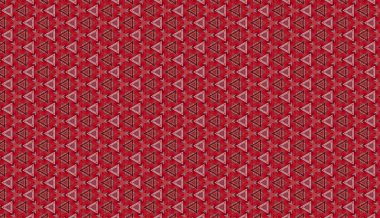 Geometrik şekilli kusursuz desen vektör çizimi