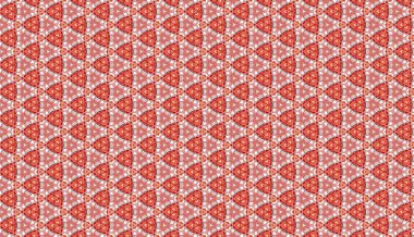 Geometrik şekilli kusursuz desen. vektör illüstrasyonu