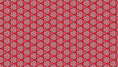 Geometrik şekilli kusursuz desen vektör çizimi
