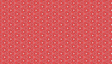 Geometrik şekilli kusursuz desen vektör çizimi