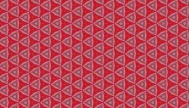 Geometrik şekilli kusursuz desen, vektör illüstrasyonu