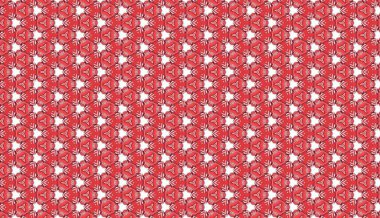 Geometrik şekilli kusursuz desen vektör çizimi