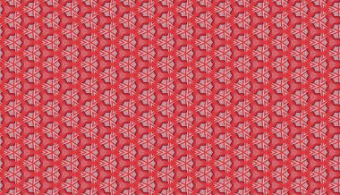 Geometrik şekilli kusursuz desen, vektör illüstrasyonu