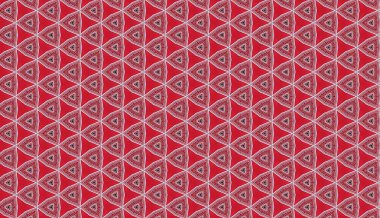 üçgenli soyut geometrik dikişsiz desen, vektör illüstrasyonu