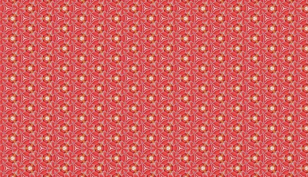 Raster Illustrasyon. Çiçeklerle kusursuz desen.