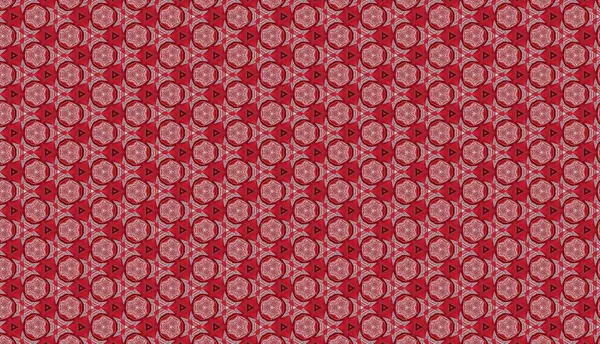 Kırmızı ve beyaz noktalı soyut arkaplan