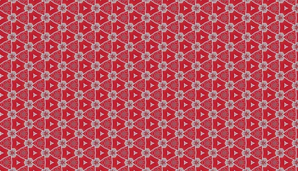 Geometrik şekilli kusursuz desen, vektör illüstrasyonu