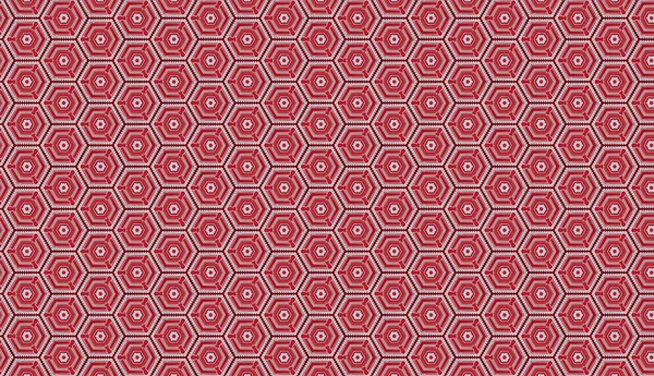 Geometrik şekilli kusursuz desen, vektör illüstrasyonu